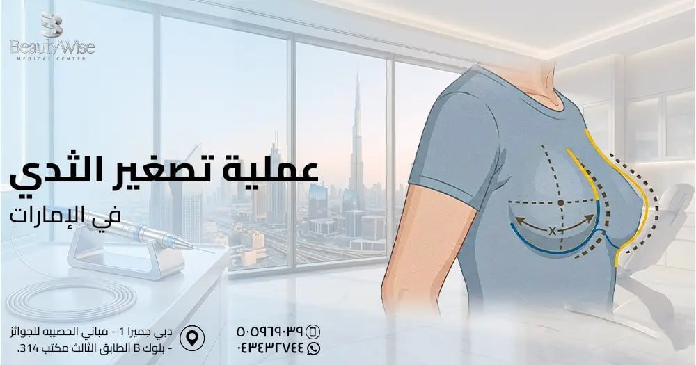 عملية تصغير الثدي في الامارات