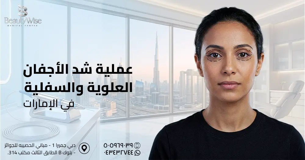 عملية شد الأجفان العلوية والسفلية في الامارات