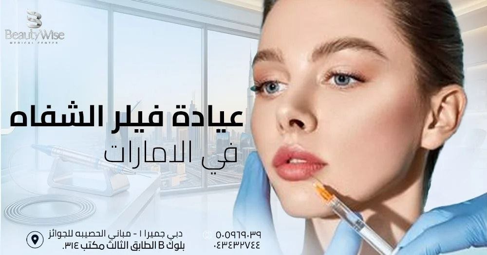 عيادة فيلر الشفاه في الامارات