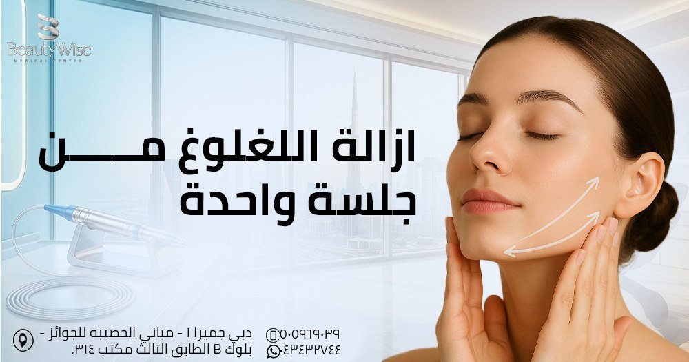 ازالة اللغلوغ من جلسة واحدة