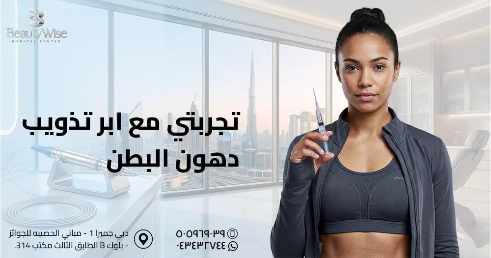تجربتي مع ابر تذويب دهون البطن