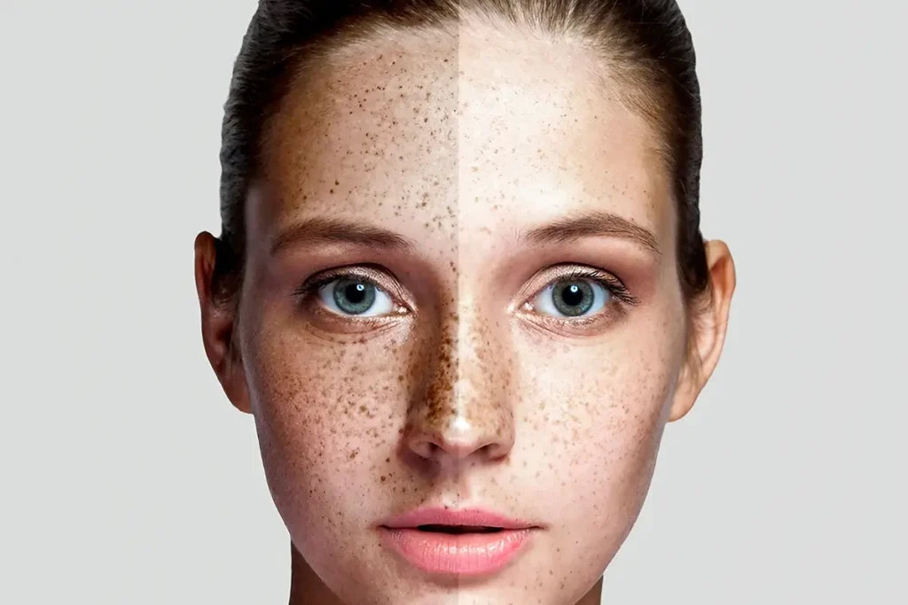 كيفية التخلص من النمش