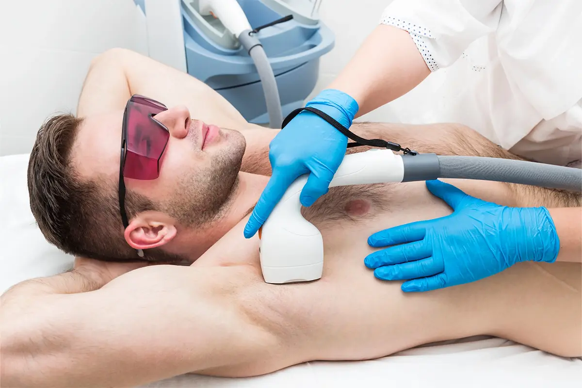 ليزر إزالة الشعر للرجال في دبي