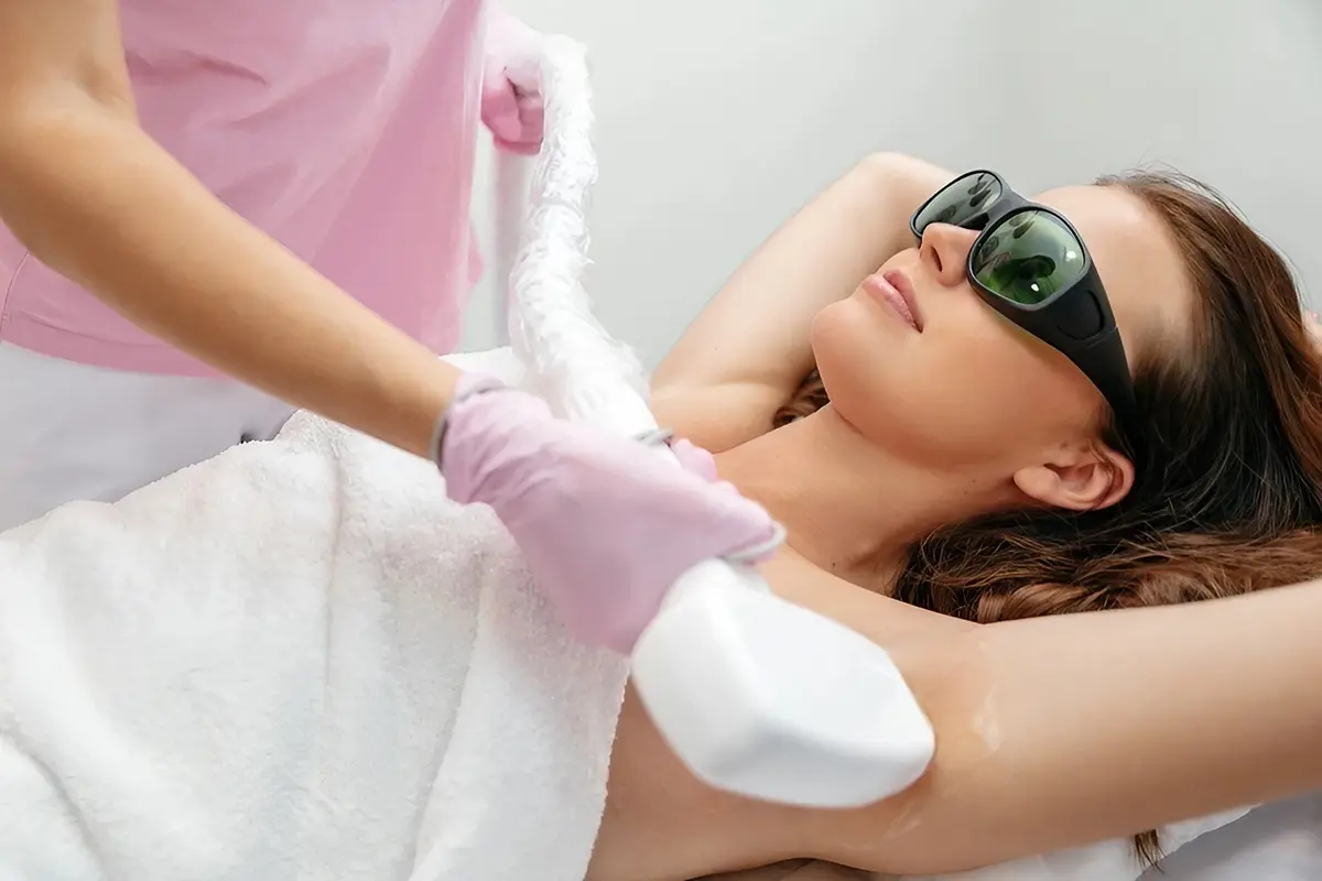 إزالة الشعر بالليزر للبشرة الحساسة في الامارات