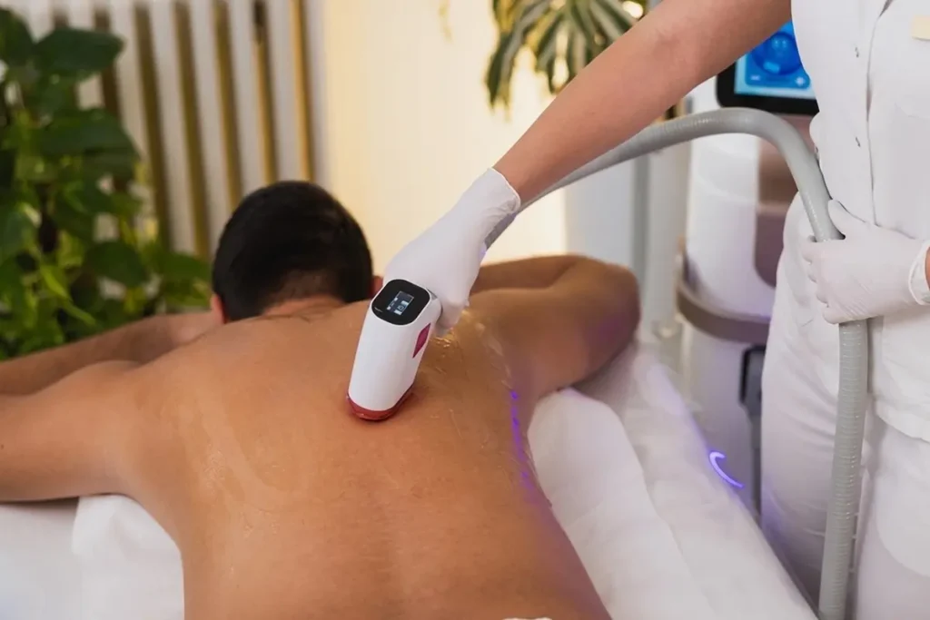 ليزر كامل الجسم مع الظهر والأمامي