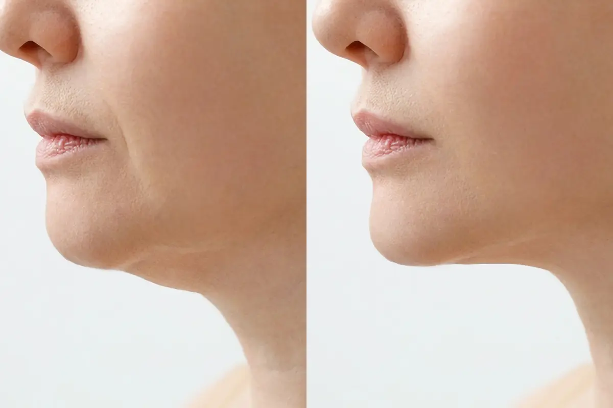 مركز تقنية الهايفو للذقن المزدوجة دبي نتائج سريعة بدون جراحة