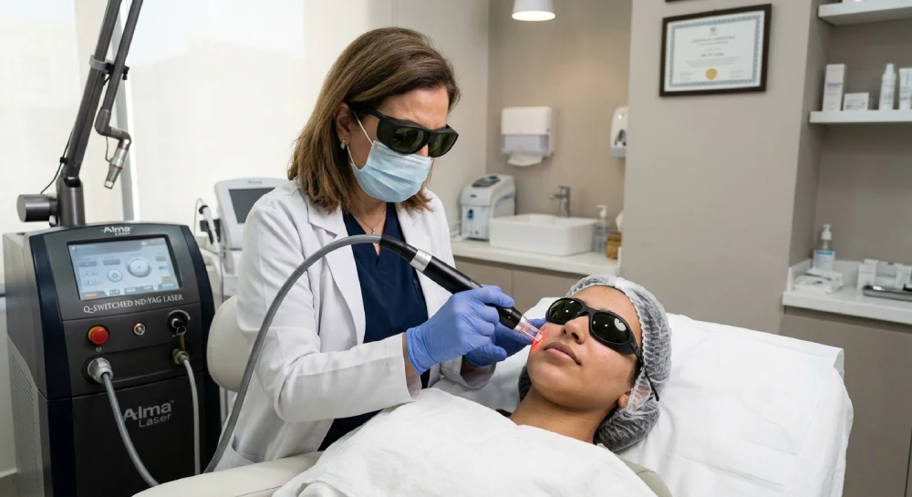 كيو سويتش ليزر