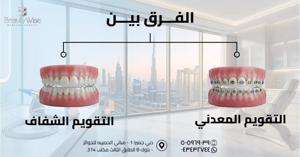 الفرق بين التقويم المعدني والشفاف