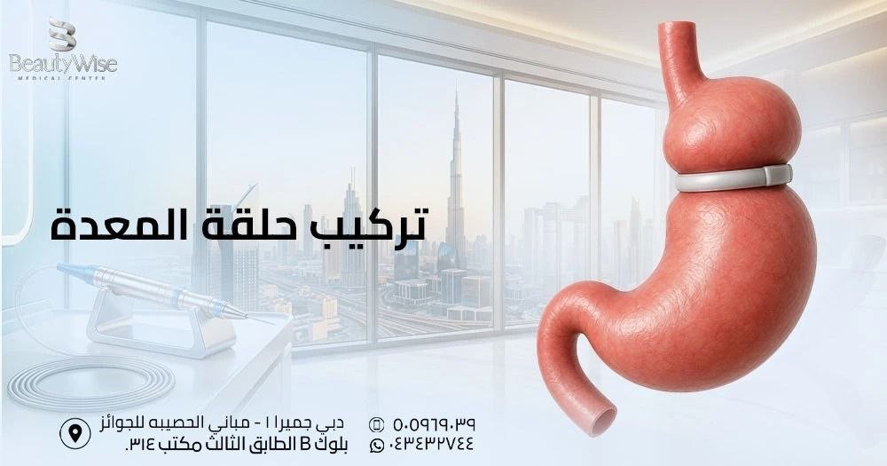 تركيب حلقة المعدة