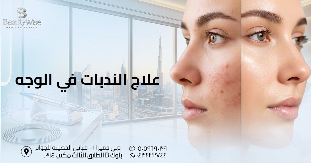 علاج الندبات في الوجه