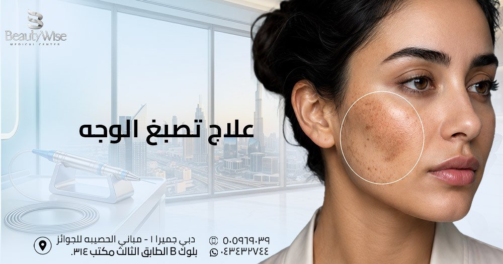 علاج تصبغ الوجه