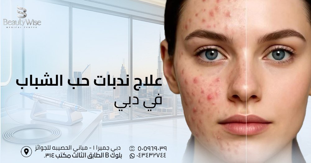 علاج ندبات حب الشباب في دبي