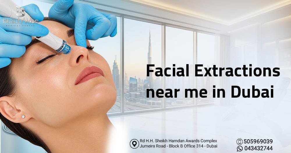 Facial Extractions near me in Dubai