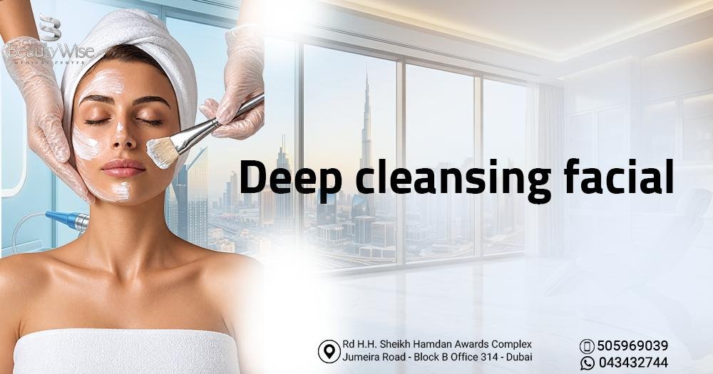 deep cleansing facial