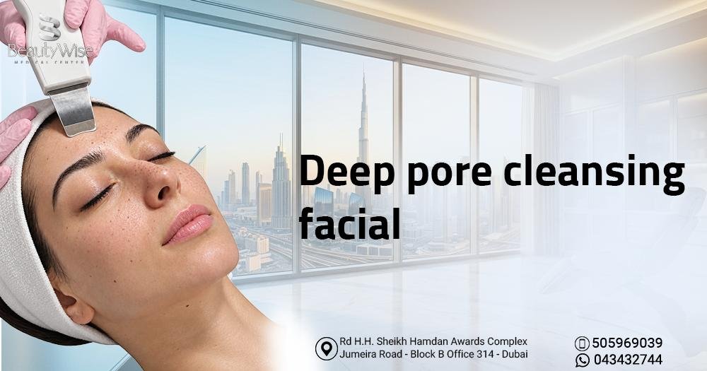 Deep Pore Cleansing Facial Dubai