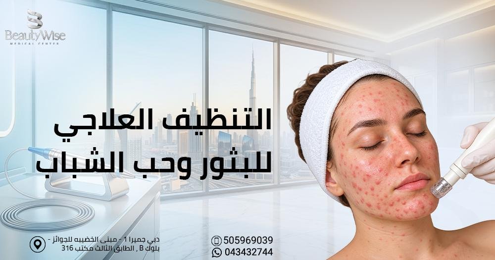 التنظيف العلاجي للبثور وحب الشباب
