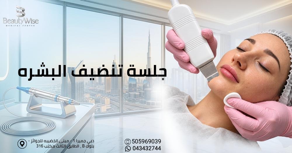 جلسه تنضيف البشره
