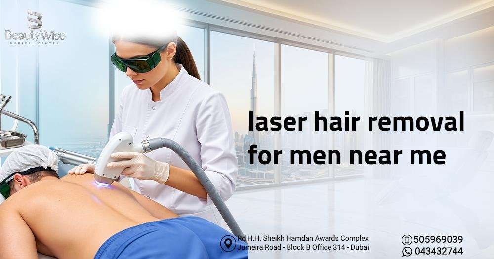 laser hair removal for men near me