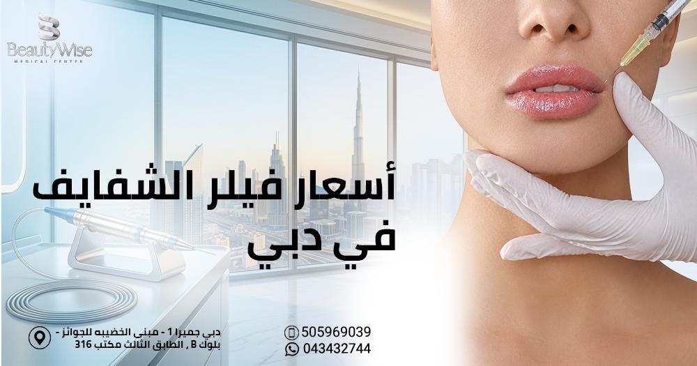 أسعار فيلر الشفايف في دبي