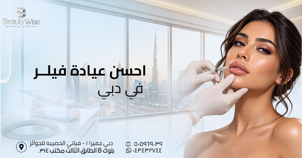 احسن عيادة فيلر في دبي