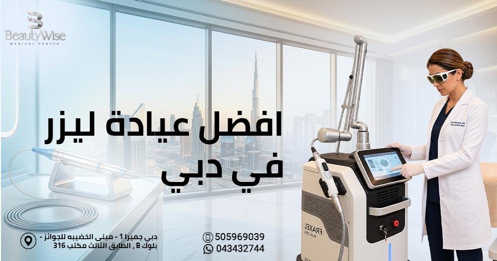 افضل عيادة ليزر في دبي