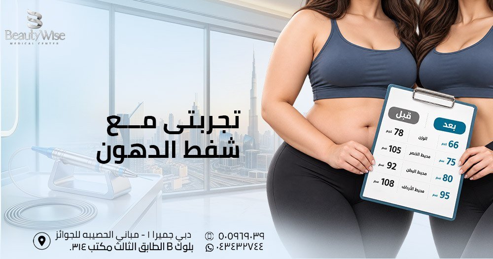 تجربتي مع عملية شفط الدهون